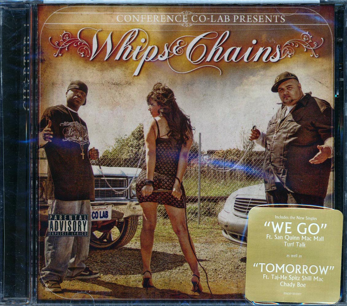 San Quinn, Dubee, Geezy, Mac Nail, Etc. - Whips & Chains Music CD