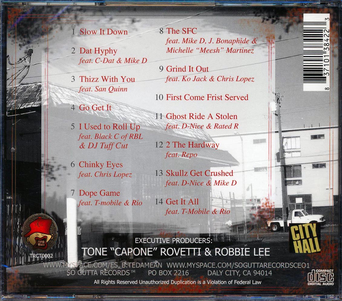 Es-B Teda'Mean - Grind It Out Music CD