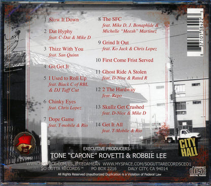 Es-B Teda'Mean - Grind It Out Music CD