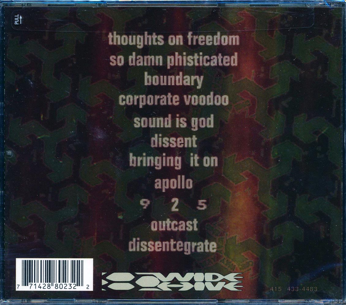 Dissent - Dissent Music CD