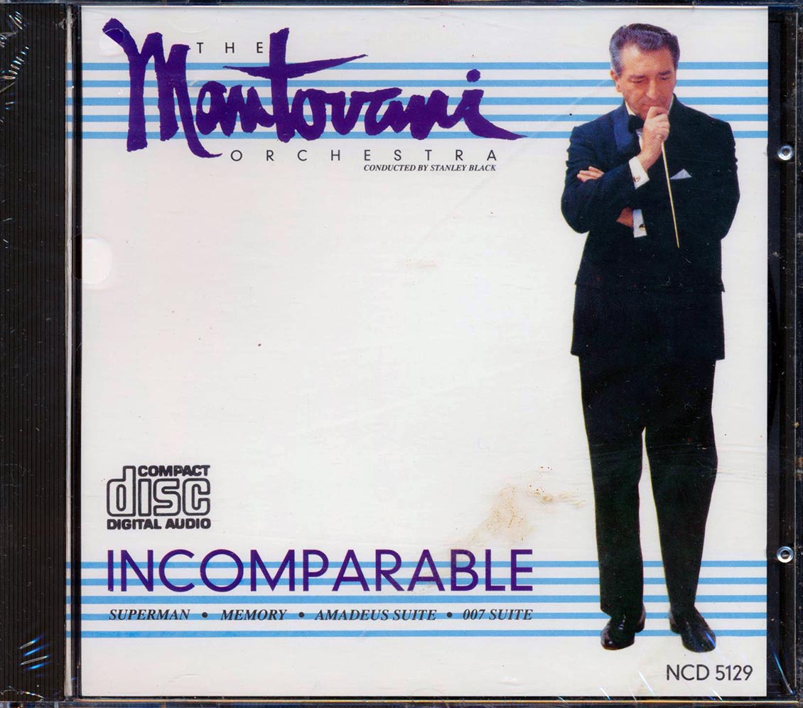 The Mantovani Orchestra Incomparable James Bond Canon Etc Music CD