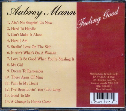 Aubrey Mann Feeling Good Music CD