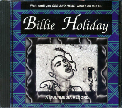 Billie Holiday Billie Holiday Music CD