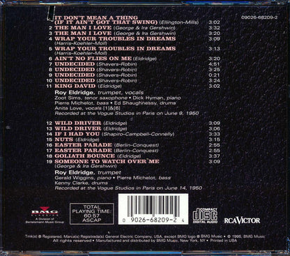 Roy Eldridge - In Paris (marked/ltd stock) Music CD