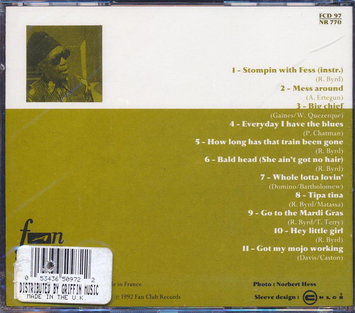 Professor Longhair - Live In Germany Music CD