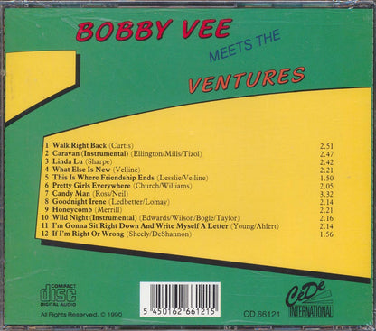Bobby Vee, The Ventures - Bobby Vee Meets The Ventures Music CD