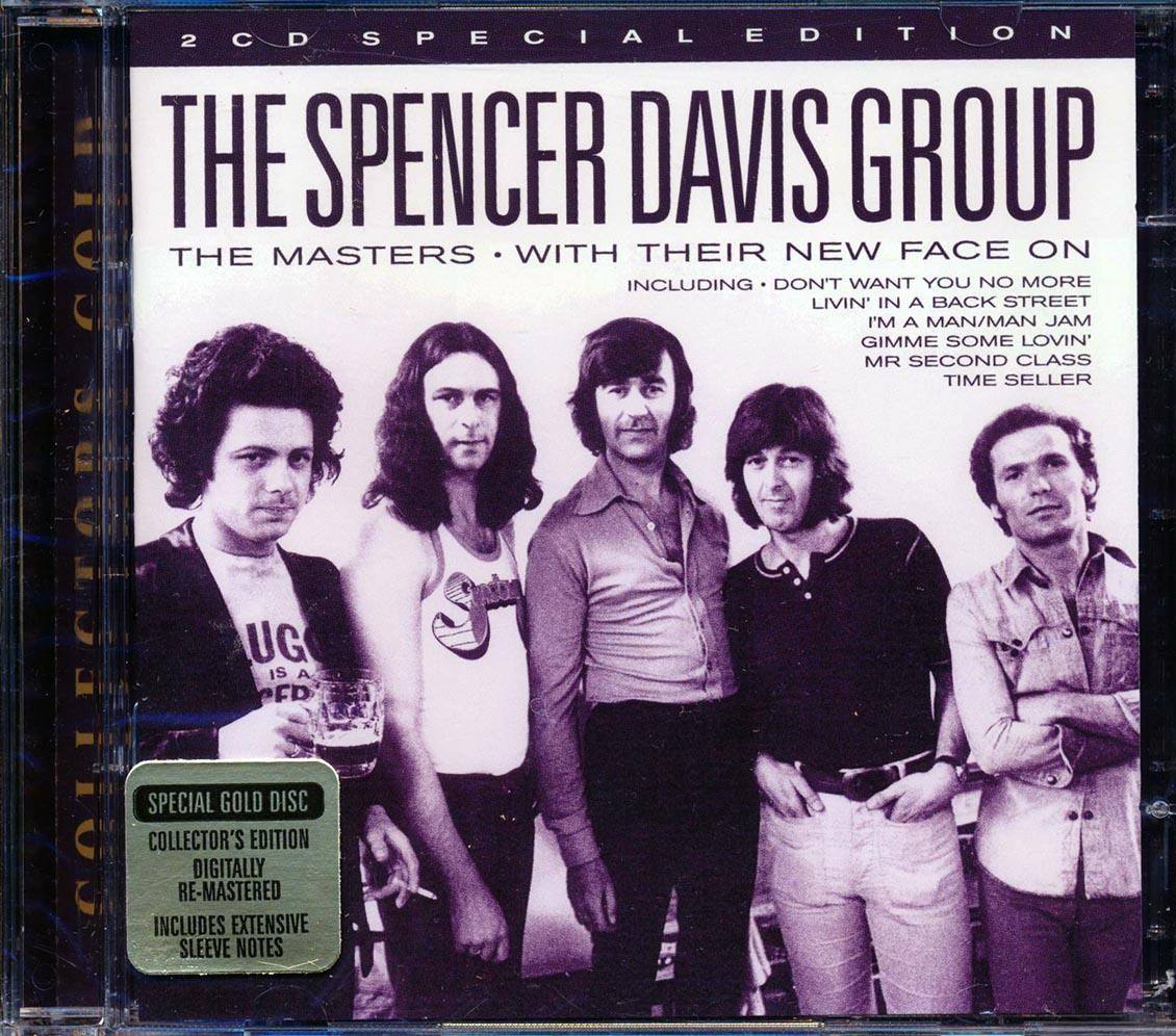 The Spencer Davis Group - The Masters: With Their New Face On (41 tracks) (gold CD) (2xCD) (incl. large booklet) (marked/ltd stock) (remastered) Music CD