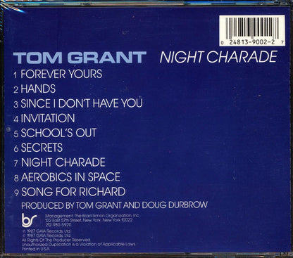 Tom Grant - Night Charade Music CD