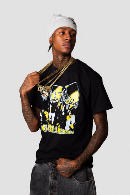 Wu-Tang Clan Officially Licensed Shaolin Mens T Shirt Black