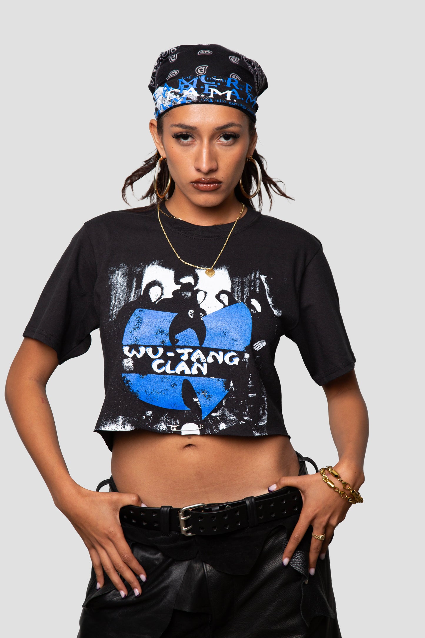 Wu-Tang Clan Officially Licensed C.R.E.A.M. Mens T Shirt Black