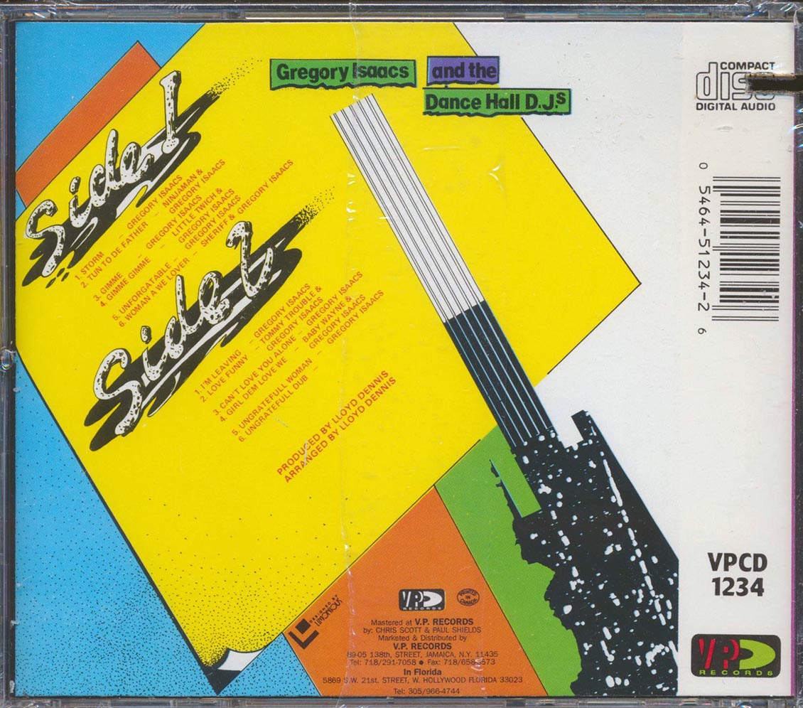 Gregory Isaacs, Ninjaman, Little Twitch, Etc. - Gregory Isaacs & The Dancehall DJs (marked/ltd stock) Music CD