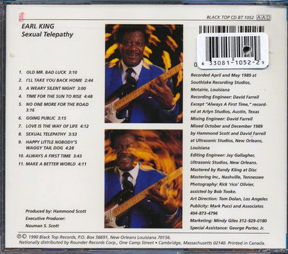 Earl King - Sexual Telepathy (marked/ltd stock) Music CD