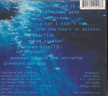 Snowpony - Sea Shanties For Spaceships Music CD