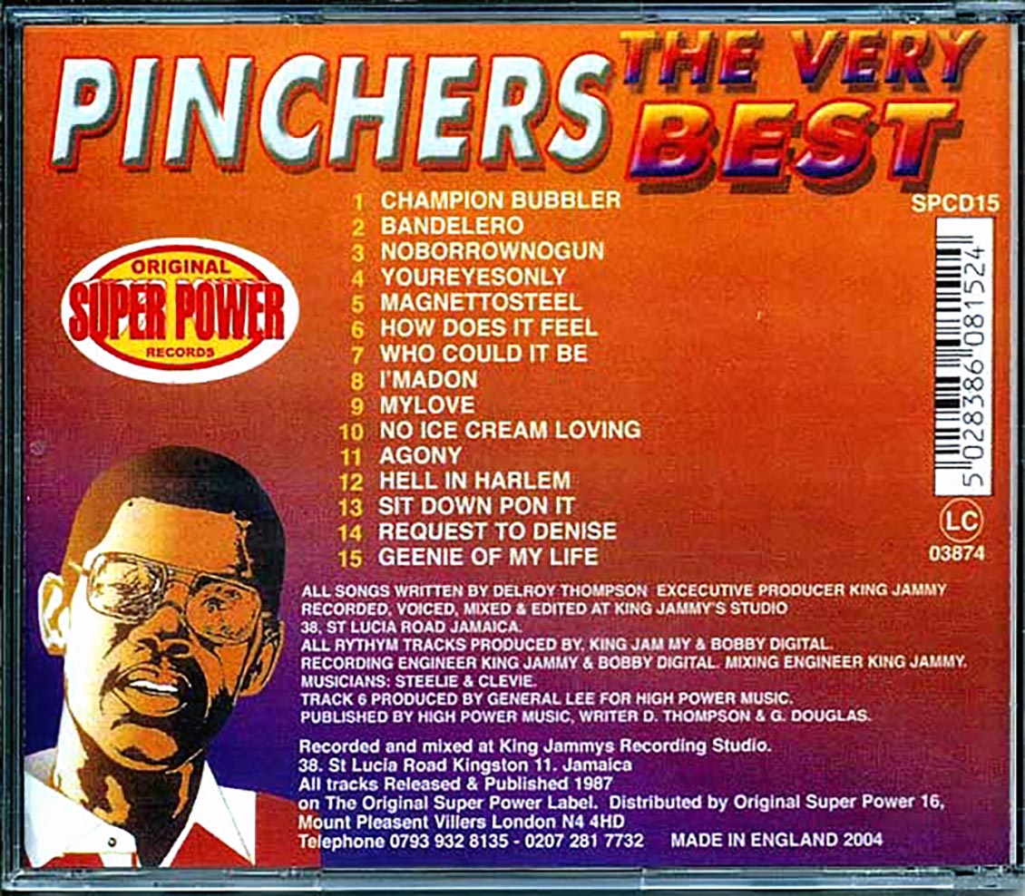 Pinchers - Very Best Of Music CD
