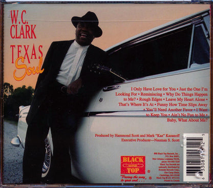 WC Clark - Texas Blues (marked/ltd stock) Music CD