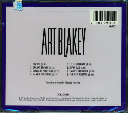 Art Blakey - The Jazz Messenger (remastered) Music CD