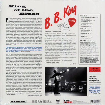 BB King - King Of The Blues (ltd. ed.) (180g) Vinyl Record