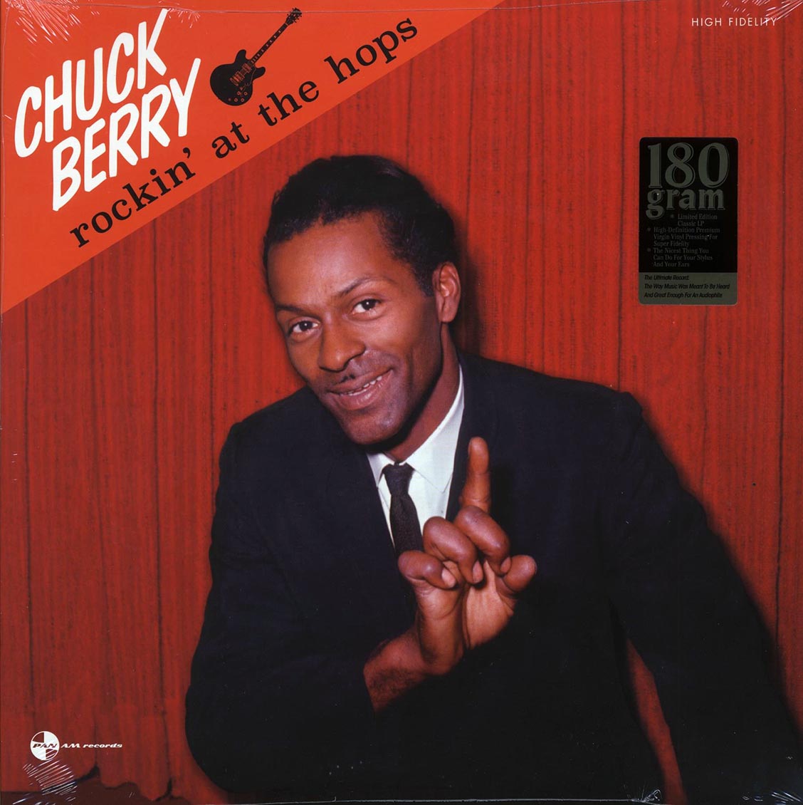 Chuck Berry - Rockin' At The Hops (+4 bonus tracks) (ltd. ed.) (180g) (remastered) Vinyl Record