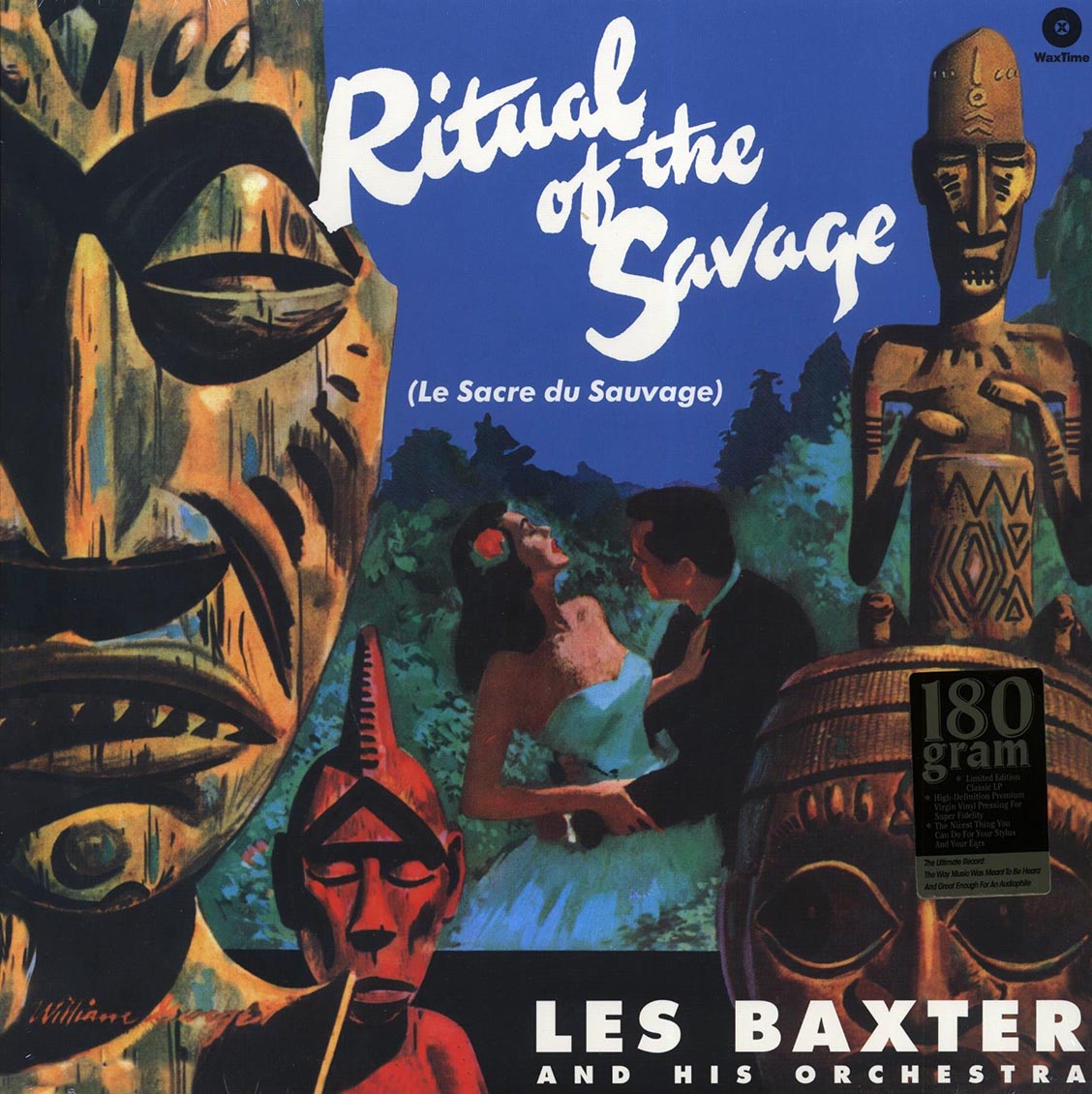 Les Baxter & His Orchestra - Ritual Of The Savage (Le Sacre Du Sauvage) (+2 bonus tracks) (ltd. ed.) (180g) Vinyl Record