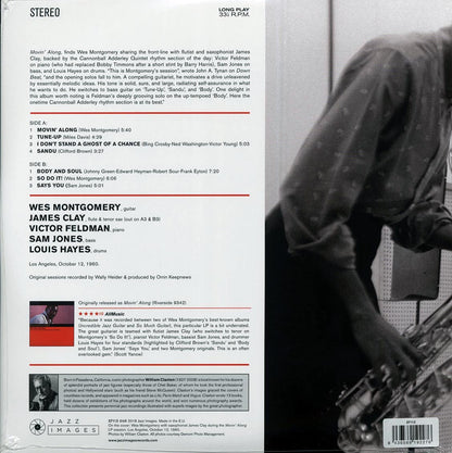 Wes Montgomery - Movin' Along (ltd. ed.) (180g) Vinyl Record