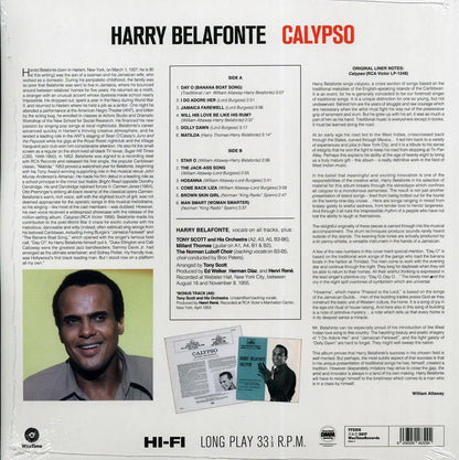 Harry Belafonte - Calypso (+bonus track) (ltd. ed.) (180g) Vinyl Record