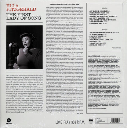 Ella Fitzgerald - The First Lady Of Song (+4 bonus tracks) (DMM) (ltd. ed.) (180g) (High-Def VV) (remastered) Vinyl Record