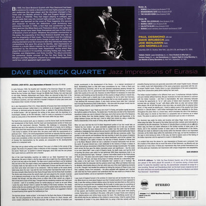 Dave Brubeck Quartet - Jazz Impressions Of Eurasia (+bonus track) (ltd. ed.) (180g) (remastered) Vinyl Record