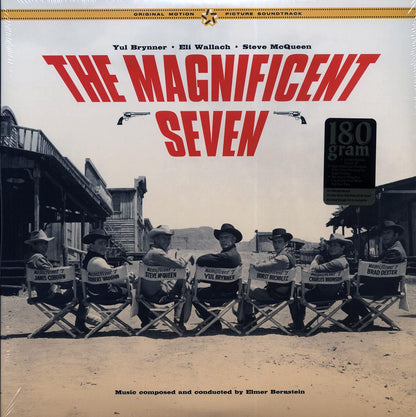 Elmer Bernstein - The Magnificent Seven: Original Motion Picture Soundtrack (22 tracks) (2xLP) (180g) Vinyl Record