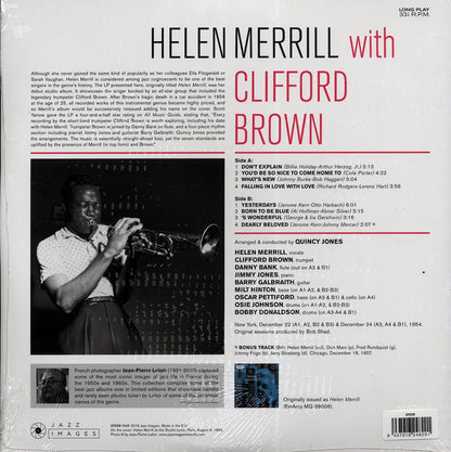 Helen Merrill, Clifford Brown - Helen Merrill With Clifford Brown (+bonus track) (ltd. ed.) (180g) Vinyl Record