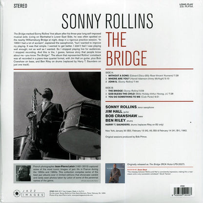Sonny Rollins Quartet - The Bridge (ltd. ed.) (180g) (High-Def VV) Vinyl Record