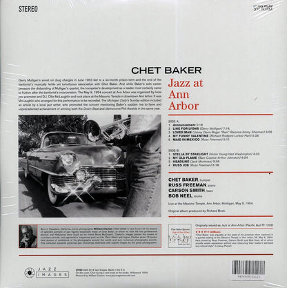 Chet Baker - Jazz At Ann Arbor (ltd. ed.) (180g) Vinyl Record