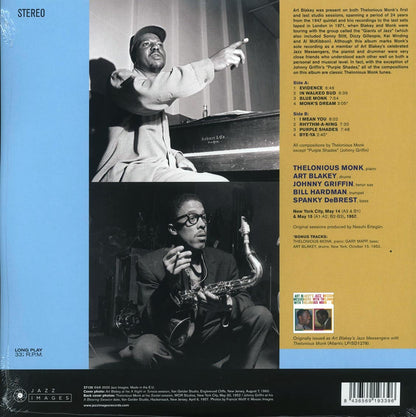 Art Blakey, Thelonious Monk - Jazz Connection (+2 bonus tracks) (ltd. ed.) (180g) Vinyl Record