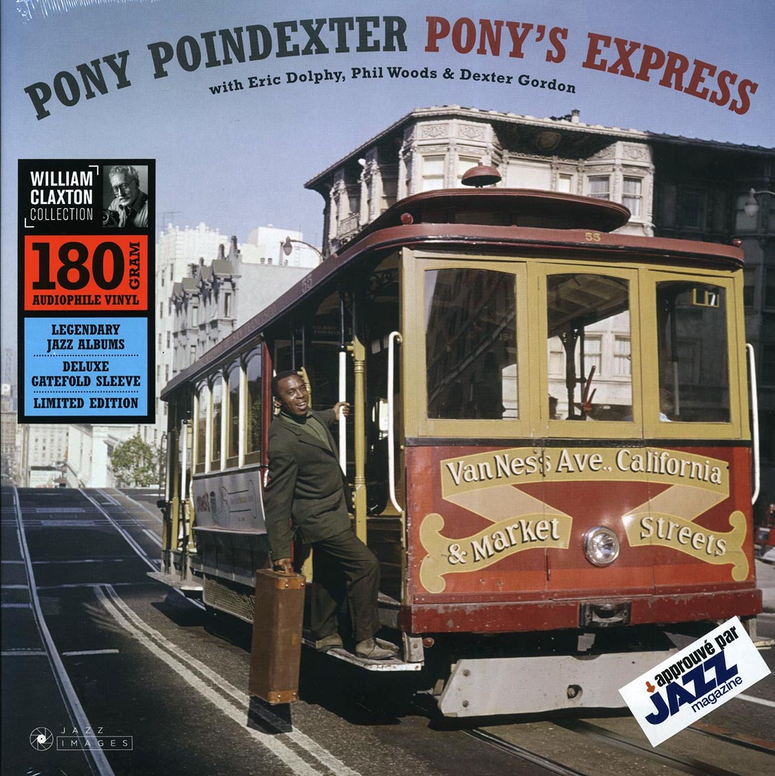 Pony Poindexter - Pony's Express (+bonus track) (ltd. ed.) (180g) (High-Def VV) Vinyl Record