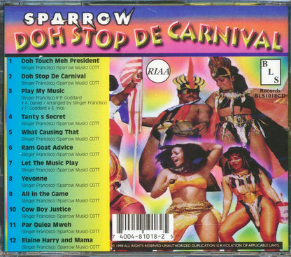 Sparrow - Doh Stop De Carnival Music CD