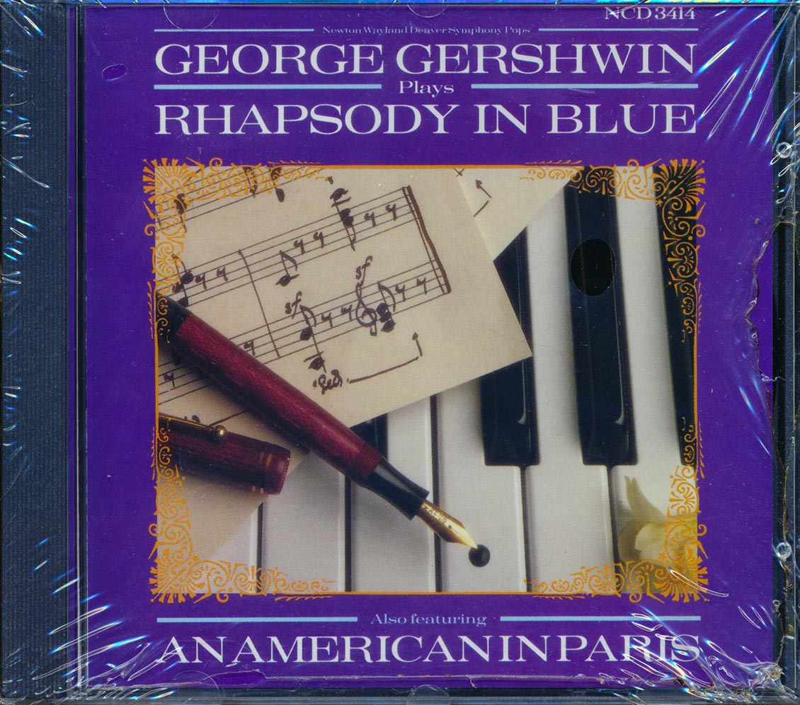 George Gershwin - George Gershwin Plays Rhapsody In Blue, Also Featuring An American In Paris Music CD
