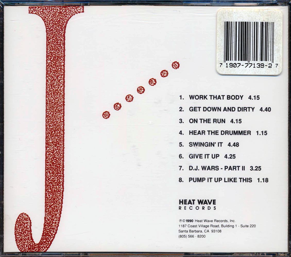 Jealous J - Party Time In Paradise Music CD