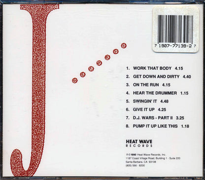 Jealous J - Party Time In Paradise Music CD