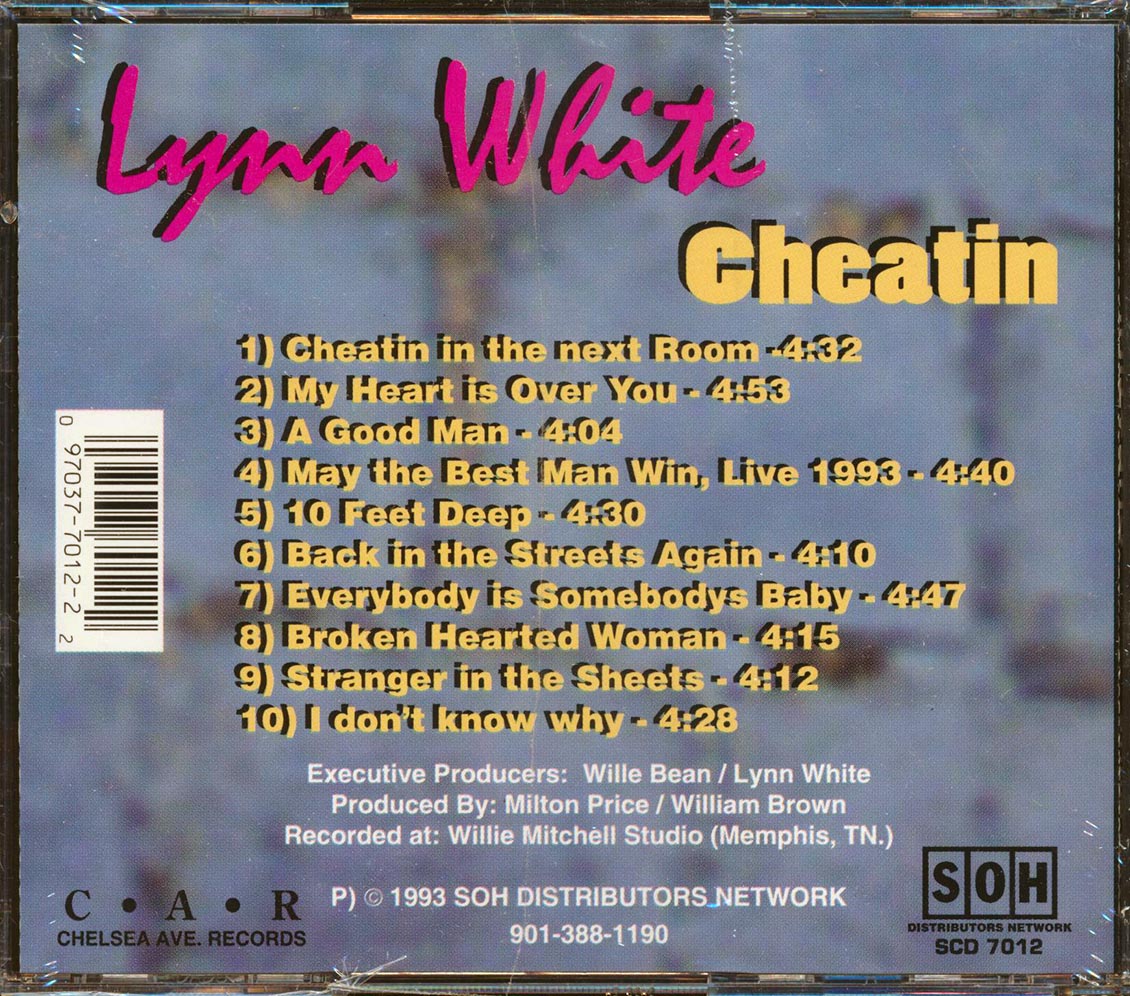 Lynn White - Cheatin Music CD