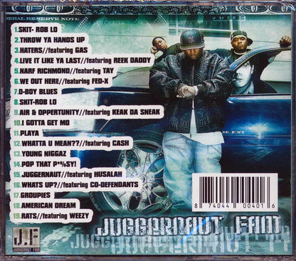 Juggernaut Fam - Based On A True Story Music CD
