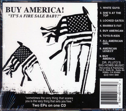 Madasnasa & The Jakats Of Jive - White Guys + Buy America Music CD