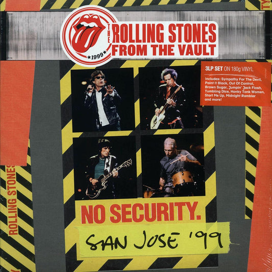 The Rolling Stones From The Vault: No Security, San Jose '99 ltd. ed. 3xLP 180g colored Vinyl Record