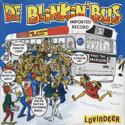 Lovindeer - De Blinkin' Bus (Jamaica press) (orig. press) Vinyl Record