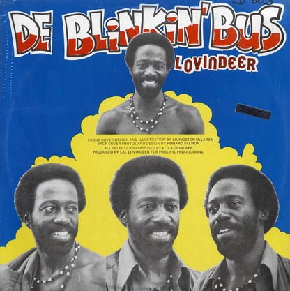 Lovindeer - De Blinkin' Bus (Jamaica press) (orig. press) Vinyl Record