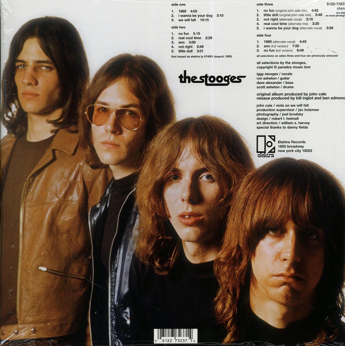 The Stooges The Stooges +8 bonus tracks 2xLP remastered expanded edition Vinyl Record