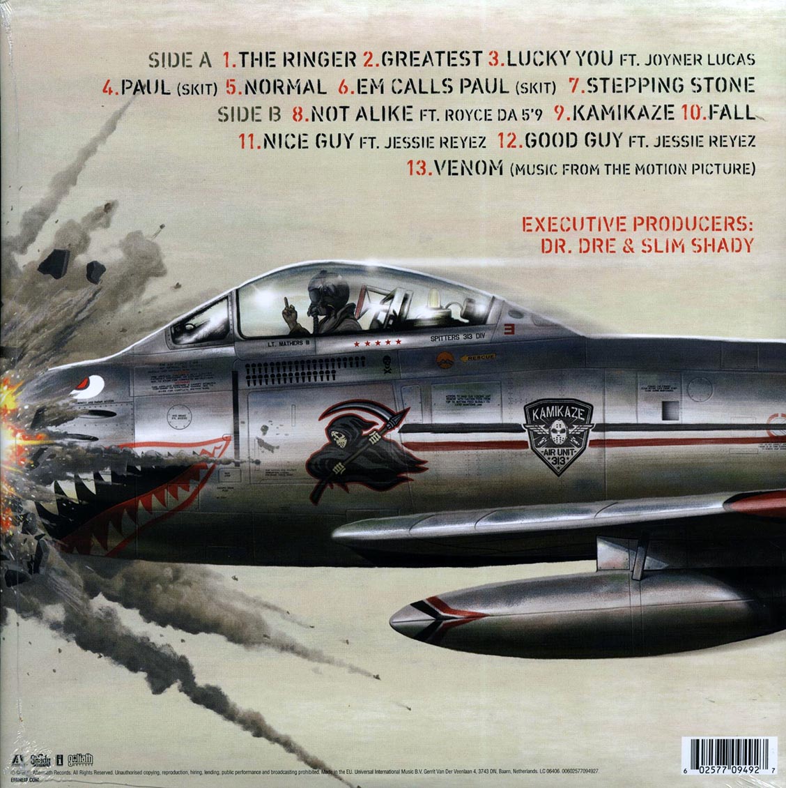 Eminem Kamikaze Vinyl Record