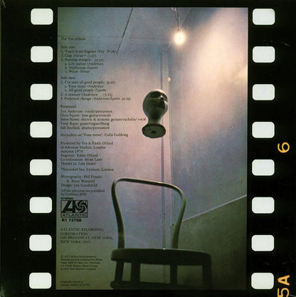 Yes The Yes Album 180g Vinyl Record