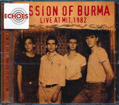 Mission Of Burma - Live At MIT, 1982 (incl. 8-page booklet) (remastered) Music CD
