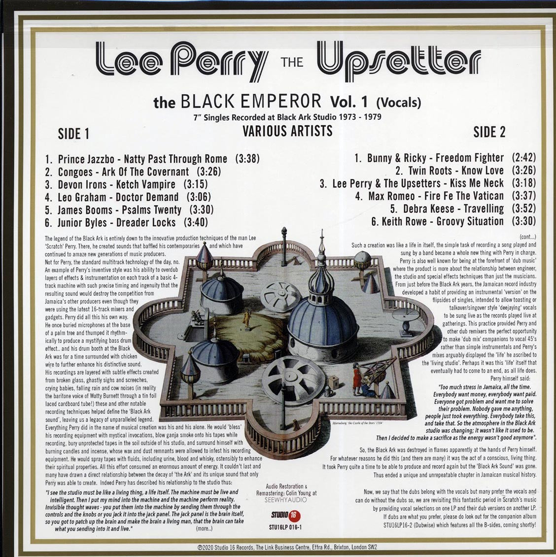 Lee Perry - Lee Perry The Black Emperor Volume 1: 7" Singles Recorded At Black Ark Studio Vinyl Record