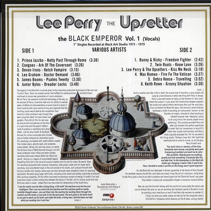 Lee Perry - Lee Perry The Black Emperor Volume 1: 7" Singles Recorded At Black Ark Studio Vinyl Record