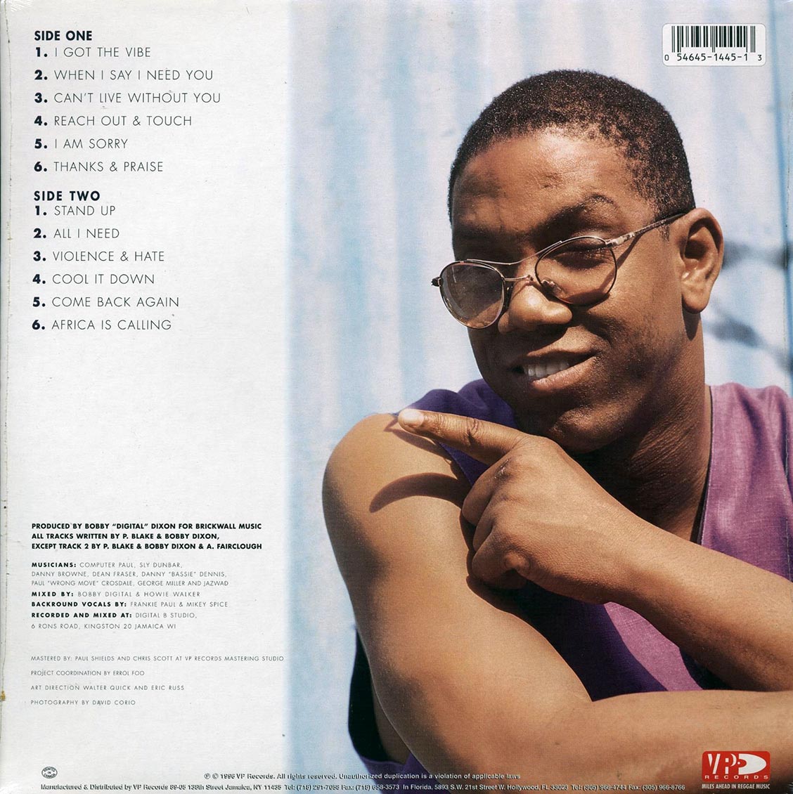 Frankie Paul - Come Back Again (orig. press) Vinyl Record